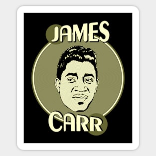 James Carr (Retro style) Sticker